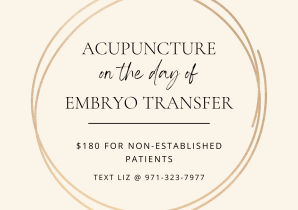 embryo transfer acupuncture