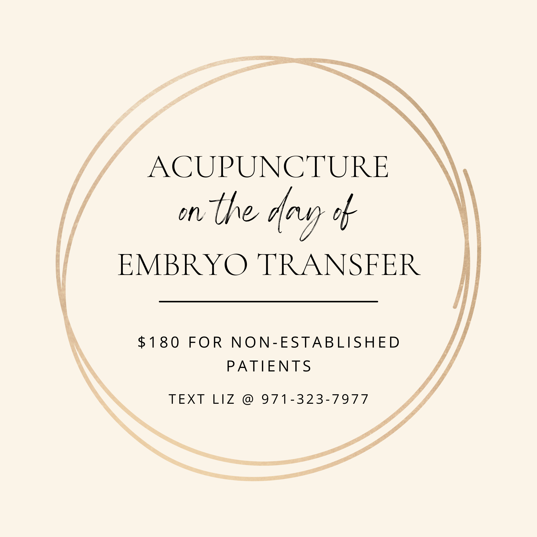 Acupuncture Post Embryo Transfer at Darla Parker blog